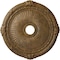 Ekena Millwork Heaton Ceiling Medallion (Fits Canopies up to 6 1/2"), 27 1/2"OD x 3 7/8"ID x 2 1/4"P, Rubbed Bronze CM27HERZS - alternate 1